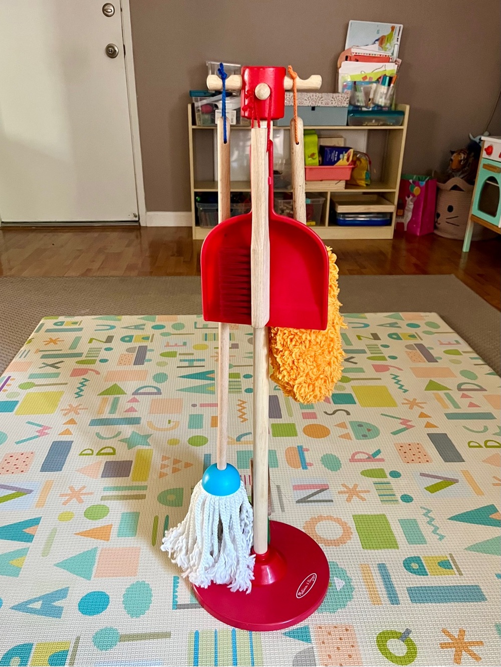 Melissa & Doug Dust! Sweep! Mop! Cleaning Play Set
